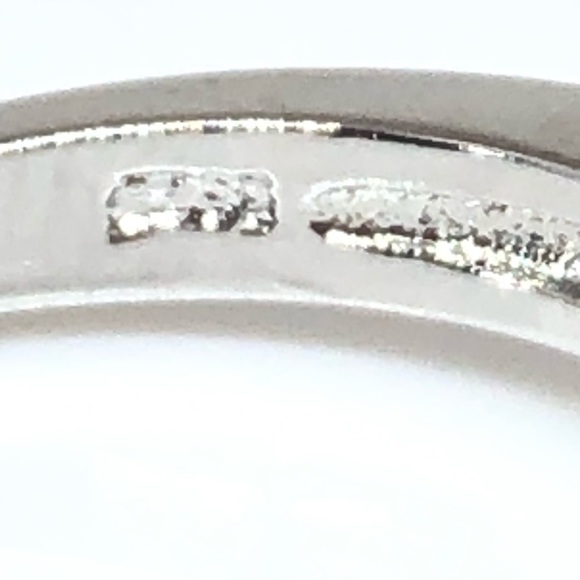 925/14kw Gold Princess Cut Emerald Green CZ Ring - Picture 5 of 10